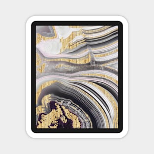 Abstract, Gold, Scandinavian print, Trendy print, Styled, Scandinavian art, Modern art, Wall art, Print, Minimalistic, Modern Magnet