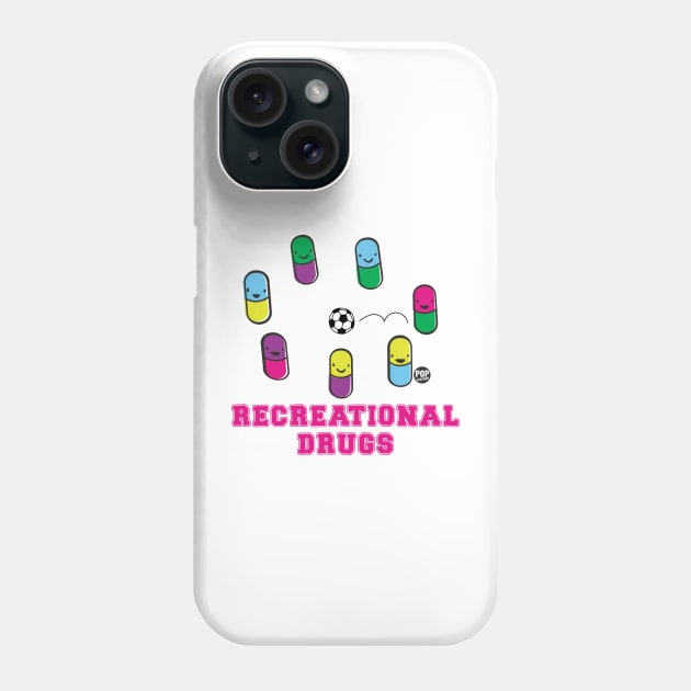 RECREATIONAL DRUGS Phone Case by toddgoldmanart