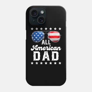 American dad father funny 4th of July Sunglasses Phone Case