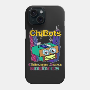 ChiBots - Funky (white border) Phone Case