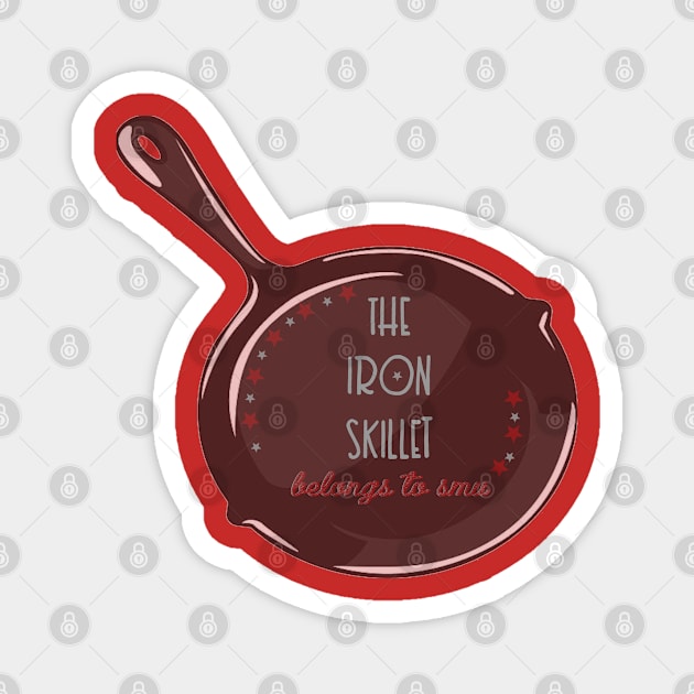 The Iron Skillet Belongs To SMU Magnet by one-broke-kid