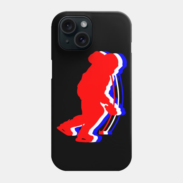 USA Stick Bend Phone Case by aepoc