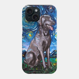 Weimaraner Night Phone Case