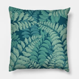 Beautiful tropical leaves pattern Pillow