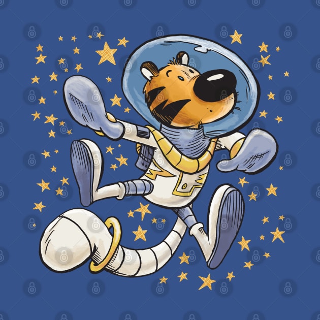 Space Tiger by RobPetersArt