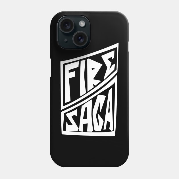 Fire Saga Band Phone Case by geeklyshirts