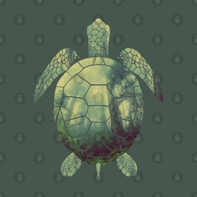 forest turtle by ElectricPeacock