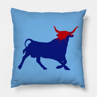 Texas Long Horn Pillow