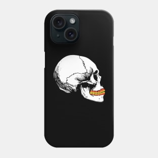 Skull with Candy Corn Teeth Phone Case