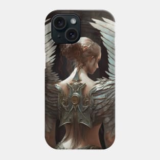 Epic angel with wide wings Phone Case