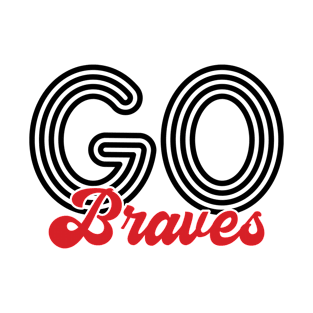 Go Braves - Football T-Shirt