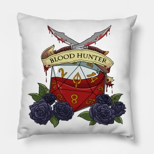 Dice Blood Hunter Pillow