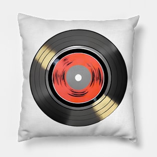 Vinyl Record Pillow