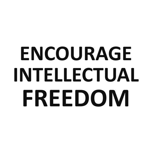 Encourage Intellectual Freedom OG by Walking Fox Designs