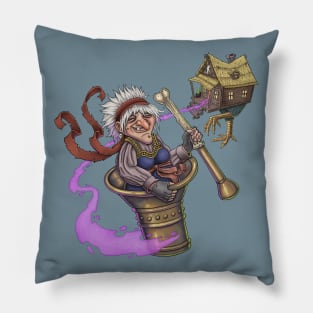 Baba Yaga Pillow