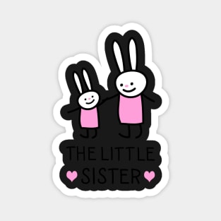 Little sister rabbits Magnet