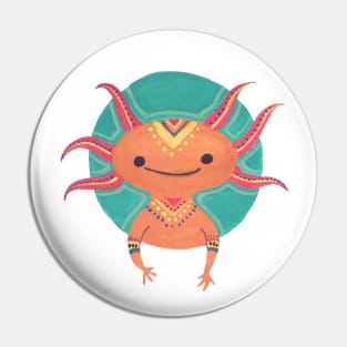 Axolotl Pin