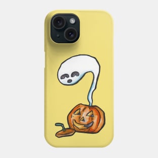 Pumpkin Ghost Jack O Lantern Phone Case