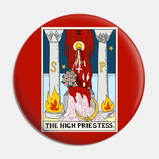 Horror Arcana - The High Priestess Pin