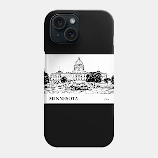 Minnesota State USA Phone Case