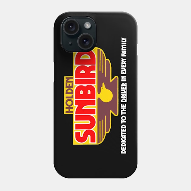 HOLDEN SUNBIRD - logo Phone Case by Throwback Motors