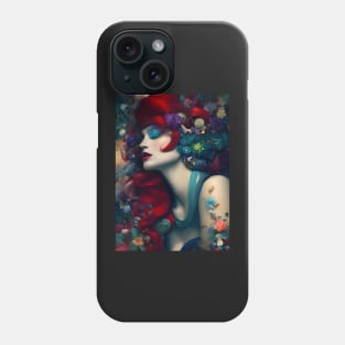 Goddess of Spring Flowers Phone Case