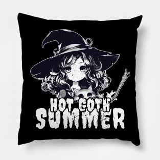 Hot Goth Summer - Anime Halloween Pillow