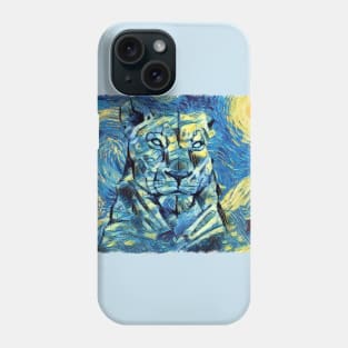 The panther Van Gogh STyle Phone Case