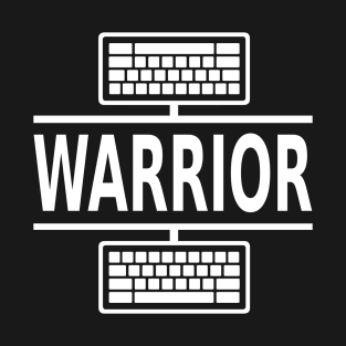 Keyboard Warrior (white) T-Shirt