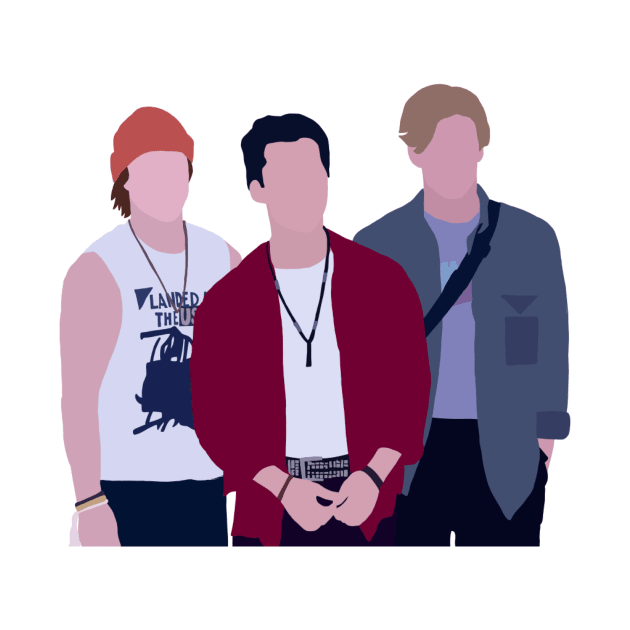 Julie and the Phantoms - Luke, Reggie, and Alex by uneecornn