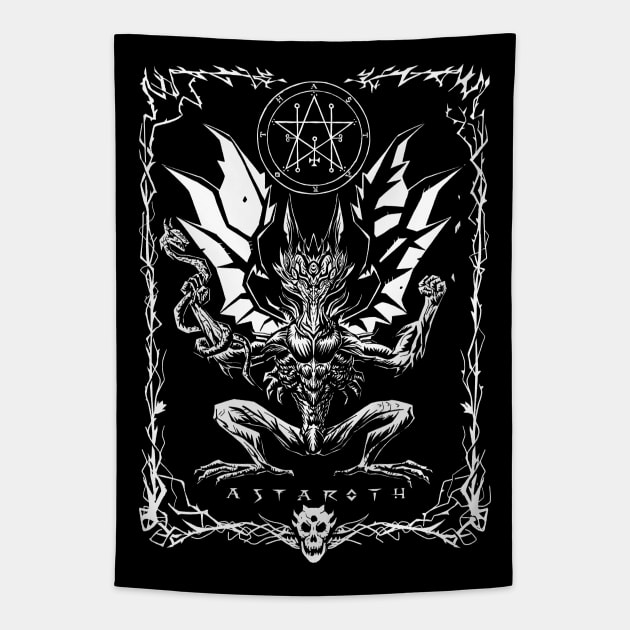 ASTAROTH Devil Tapestry TeePublic