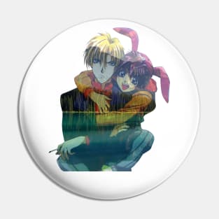 Anime lovers Pin