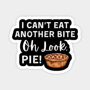 Funny Family Thanksgiving Pie Fun Friendsgiving Magnet