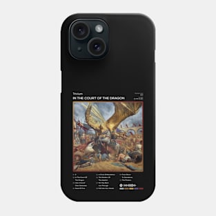 Trivium - In The Court Of The Dragon Tracklist Album Phone Case