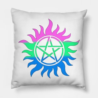 Polysexual Anti Possession Symbol Pillow