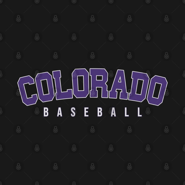 COLORADO Baseball by BVHstudio