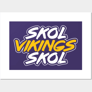 Modern Minnesota Vikings Football Tailgate Party Design