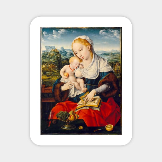 VIRGIN AND CHILD Magnet by truthtopower