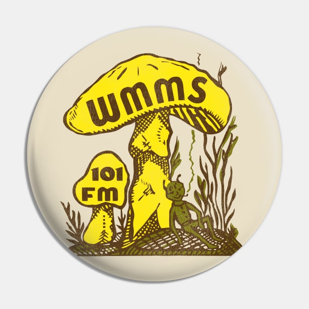 WMMS 101 FM Cleveland Radio Pin by darklordpug