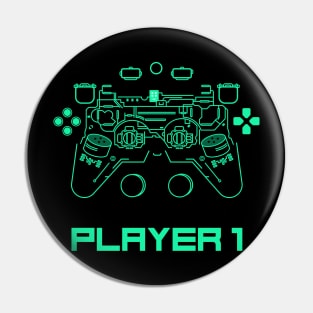 Player 1 Pin