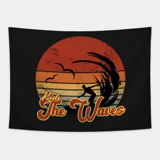 Ride The Waves Tapestry