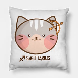 Sagittarius Cat Pillow