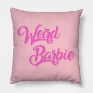 Weird Barbie Sticker Pillow