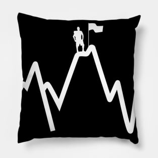 Tshirt Mountaineering Hiking Pillow