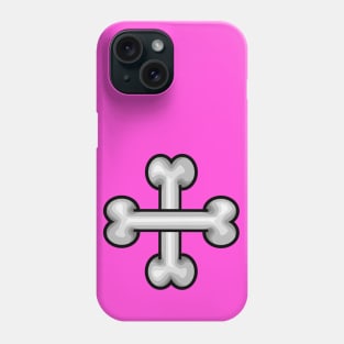 Cross Shaped Bones - Cross Phone Case