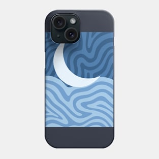 Moon and Sea Phone Case