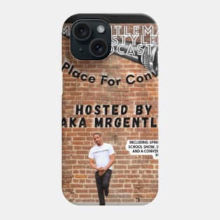 Official MrGentleman Lifestyle Podcast Logo Phone Case