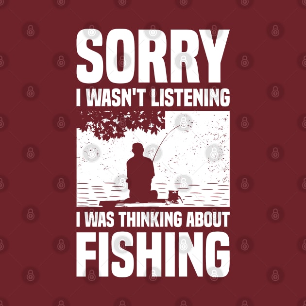 I was thinking about fishing by EchoChicTees