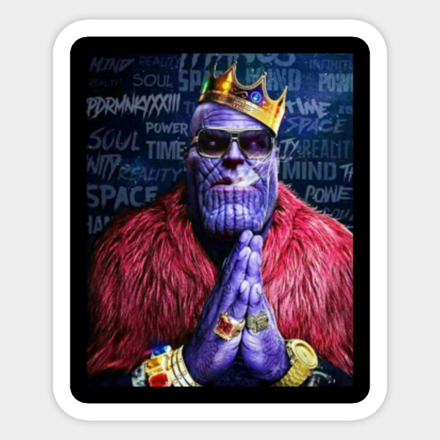 thanos thug life hoodie