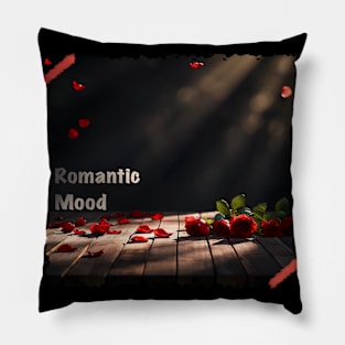 Romantic mood with Valentine Day Greeting Pillow